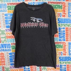 Watkins Glen International Logo T Shirt Size XL Wright And Ditson Retro Fade
